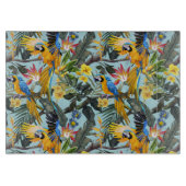 タイルトロピカルパロッツビーチハウス カッティングボード (正面)