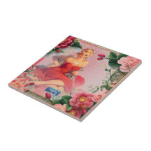 タイルバラフレーム（レディーインレッド） RFPMDesigns ©️ 2024