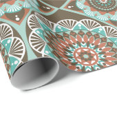 タイルパターン ラッピングペーパー (ロールコーナー)