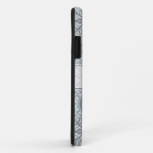 タイルパーソナライズされたフローラ調和グレーマンダラ Case-Mate iPhoneケース (裏面/右)