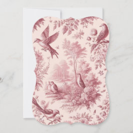 タイルピンクヴィンテージカード