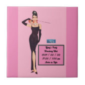 タイルピンク（ティファニー） RFPMDesigns ©️ 2024 タイル (正面)