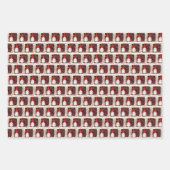 タイルフェスティバルクリスマス格言休日 ラッピングペーパーシート (正面)