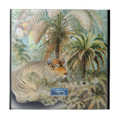 タイルブラック（ジャングル熱） RFPMDesigns ©️ 2024 タイル (正面)