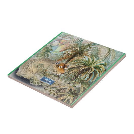 タイルライトグリーン(ジャングル熱) RFPMDesigns ©️ 2024 タイル (側面)