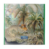 タイル中 – 緑（ジャングル熱） RFPMDesigns ©️ 2024 タイル (正面)