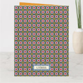 タイル付きリスボンハウス カード (裏面)