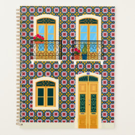 タイル付きリスボンハウス プランナー手帳