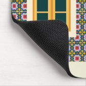 タイル付きリスボンハウス マウスパッド (コーナー)