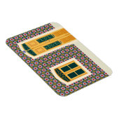 タイル付きリスボンハウス マグネット (右側)