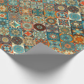 タイル伝統的 ラッピングペーパー (角)