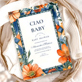 タイル地中海のアマルフィカプリ 招待状