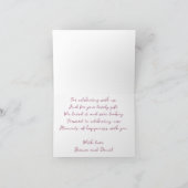 タイル地中海のサンキューカード サンキューカード (内部)