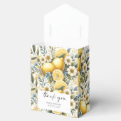 タイル地中海のフラワーイタリアンポジターノレモン フェイバーボックス (オープン)