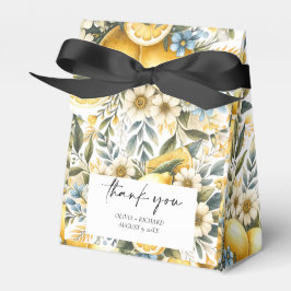 タイル地中海のフラワーイタリアンポジターノレモン フェイバーボックス