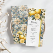 タイル地中海のフラワーイタリアンポジターノレモン メニュー