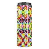 タイル地中海の、アルコールインクタイル、マジョリカ タンブラー (裏面)