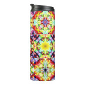 タイル地中海の、アルコールインクタイル、マジョリカ タンブラー (回転右)