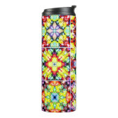 タイル地中海の、アルコールインクタイル、マジョリカ タンブラー (回転左)