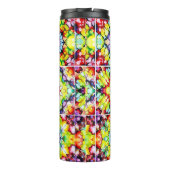 タイル地中海の、アルコールインクタイル、マジョリカ タンブラー (裏面)