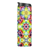 タイル地中海の、アルコールインクタイル、マジョリカ タンブラー (回転右)