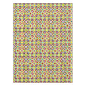 タイル地中海の、アルコールインクタイル、マジョリカ テーブルクロス (正面)