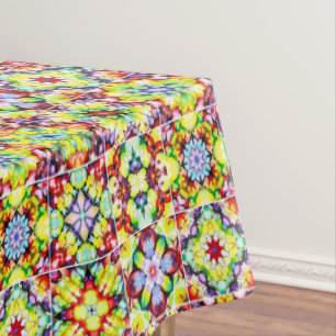 タイル地中海の、アルコールインクタイル、マジョリカ テーブルクロス