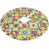 タイル地中海の、アルコールインクタイル、マジョリカ ブラッシュドポリエステルツリースカート (アングル)