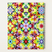 タイル地中海の、アルコールインクタイル、マジョリカ プランナー手帳 (裏面)