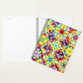 タイル地中海の、アルコールインクタイル、マジョリカ プランナー手帳 (ディスプレー)