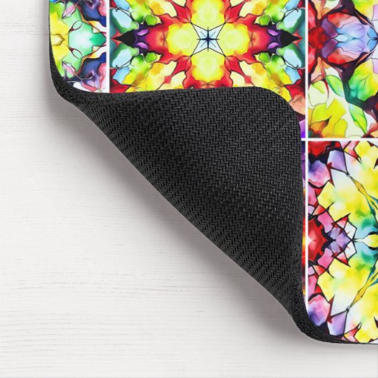 タイル地中海の、アルコールインクタイル、マジョリカ マウスパッド (コーナー)