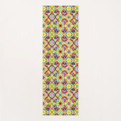 タイル地中海の、アルコールインクタイル、マジョリカ ヨガマット (正面)