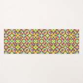 タイル地中海の、アルコールインクタイル、マジョリカ ヨガマット (正面(横))