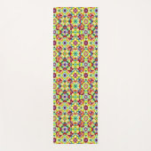 タイル地中海の、アルコールインクタイル、マジョリカ ヨガマット (正面)