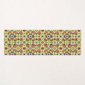 タイル地中海の、アルコールインクタイル、マジョリカ ヨガマット (正面(横))