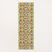 タイル地中海の、アルコールインクタイル、マジョリカ ヨガマット (正面)