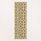 タイル地中海の、アルコールインクタイル、マジョリカ ヨガマット (正面)