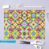 タイル地中海の、アルコールインクタイル、マジョリカ 薄葉紙 (クラフト)