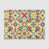 タイル地中海の、アルコールインクタイル、マジョリカ 薄葉紙 (正面)