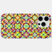 タイル地中海の、アルコールインクタイル、マジョリカ Case-Mate iPhoneケース (裏面 (横))