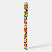 タイル地中海の、アルコールインクタイル、マジョリカ iPhoneケース (右側面)