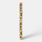 タイル地中海の、アルコールインクタイル、マジョリカ SAMSUNG GALAXYケース (左側面)