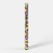 タイル地中海の、アルコールインクタイル、マジョリカ SAMSUNG GALAXYケース (右側面)