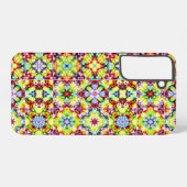 タイル地中海の、アルコールインクタイル、マジョリカ SAMSUNG GALAXYケース (裏面横)