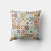 タイル地中海の クッション (裏面)