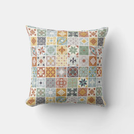 タイル地中海の クッション