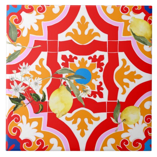 タイル地中海の タイル (正面)