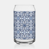 タイル地中海の、ポルトガル語、アズレジョ、マジョリカ ガラス缶 (左)