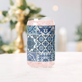 タイル地中海の、ポルトガル語、アズレジョ、マジョリカ ガラス缶