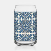 タイル地中海の、ポルトガル語、アズレジョ、マジョリカ ガラス缶 (左)